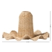 bali & pari Lavada Bohemian Natural Scalloped Rattan Pendant Lampshade - S24-L04-Natural Rattan-Lampshade