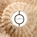 bali & pari Lavada Bohemian Natural Scalloped Rattan Pendant Lampshade - S24-L04-Natural Rattan-Lampshade