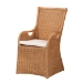 bali & pari Amsterdam Bohemian Light Honey Rattan Dining Chair