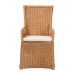 bali & pari Amsterdam Bohemian Light Honey Rattan Dining Chair - Amsterdam-Light Honey Rattan Cushioned-DC