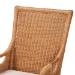bali & pari Amsterdam Bohemian Light Honey Rattan Dining Chair - Amsterdam-Light Honey Rattan Cushioned-DC