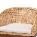 bali & pari Lumajang Bohemian Light Honey Rattan and Wood 2-Piece Counter Stool Set - Lumajang-Light Honey/Light Brown Rattan-CS