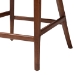 bali & pari Lumajang Bohemian Light Honey Rattan and Wood Bar Stool - Lumajang-Light Honey/Light Brown Rattan-BS