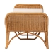 bali & pari Veve Bohemian Light Honey Rattan Daybed - Veve-Light Honey Rattan/Cushioned-Daybed