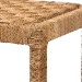 bali & pari Cipally Bohemian Seagrass and Mahogany Wood Accent Bench - Cipally-SVN088-Mahogany/Seagrass-Bench
