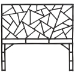 bali & pari Frydel Black Rattan Queen Size Standalone Headboard - WS30503-4B W162-Black Rattan-HB-Queen