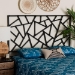 bali & pari Frydel Black Rattan Queen Size Standalone Headboard - WS30503-4B W162-Black Rattan-HB-Queen