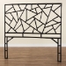 bali & pari Frydel Black Rattan Queen Size Standalone Headboard - WS30503-4B W162-Black Rattan-HB-Queen