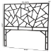 bali & pari Frydel Black Rattan Queen Size Standalone Headboard - WS30503-4B W162-Black Rattan-HB-Queen