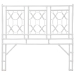 bali & pari Sampson Bohemian White Rattan Queen Size Standalone Headboard - WS30503-5B W162-White Rattan-HB-Queen