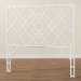 bali & pari Lavali Bohemian White Rattan Queen Size Standalone Headboard - WS30503-6 W162-White Rattan-HB-Queen