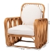 bali & pari Tiramisu Bohemian Light Honey Rattan Arm Chair - Tiramisu-Light Honey Rattan-AC