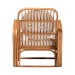 bali & pari Tiramisu Bohemian Light Honey Rattan Arm Chair - Tiramisu-Light Honey Rattan-AC