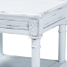 Baxton Studio Jeanne Vintage Traditional White Wood End Table - JY23B392-Wooden White-ET