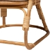 bali & pari Niko Bohemian Light Honey Rattan Arm Chair - DCWH10010-Light Honey Rattan-Niko Chair