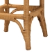 bali & pari Muy Bohemian Scallop Honey Rattan Bar Stool - DC0899-B-Muy-Honey Rattan-Bar Stool