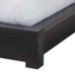 Baxton Studio Elina Modern Ebony Black Wood Queen Size Platform Bed with Built-In Shelves - MG-0051-Ebony Black-Queen