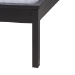 Baxton Studio Cascadia Mid-Century Modern Ebony Black Wood Queen Size Wingback Platform Bed - MG0225-Ebony Black-Queen