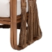 bali & pari Westham Bohemian Natural Rattan and Seagrass Arm Chair - Westham-Light Brown-CC