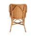bali & pari Celsie Bohemian Light Honey Rattan Dining Chair - Celsie-Light Honey Rattan Cushioned-DC