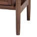 Baxton Studio Alyssa Japandi Walnut Brown Wood King Size 4-Piece Bedroom Set - SW8598-Walnut-4PC King Bedroom set