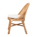 bali & pari Daniela Bohemian Light Honey Rattan Dining Chair - Daniela-Light Honey Rattan Cushioned-DC