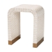 bali & pari Carlyn Coastal Beige and White Mother of Pearl Capiz Shell 3-Piece Accent Table Set - F242-FT19-3PC-Table Set