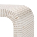 bali & pari Carlyn Coastal Beige and White Mother of Pearl Capiz Shell 3-Piece Accent Table Set - F242-FT19-3PC-Table Set