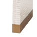 bali & pari Carlyn Coastal Beige and White Mother of Pearl Capiz Shell End Table - F242-FT19-Side Table