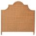bali & pari Melanie Bohemian Light Honey Rattan King Size Standalone Headboard - Melanie-Wood/Light Honey-King-HB