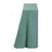 bali & pari Palm Bohemian Seafoam Green Scallop Rattan Console Table - Palm-Green Rattan-Console Table