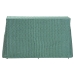 bali & pari Palm Bohemian Seafoam Green Scallop Rattan Console Table - Palm-Green Rattan-Console Table