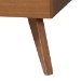 Baxton Studio Alecia Mid-Century Ash Walnut Wood Queen Size Platform Bed - MG9780-1/9704-Queen