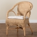 bali & pari Reinu Natural Rattan Dining Chair - DC829-Reinu-Light Honey Rattan-CC