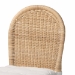 bali & pari Bilu Bohemian Natural Rattan 2-Piece Bar Stool Set - DC829-BS-Bilu-Light Honey Rattan-Bar Stool