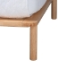 Baxton Studio Calhoun Japandi Queen Size Bed Frame - BBT61200-Natural-Queen