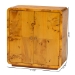 bali & pari Netra Modern and Contemporary Natural Real Burl Wood Storage Cabinet - KL-1573-Natural Burl Op1-Ebony-Sideboard-BOXED