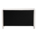 Baxton Studio Laria Modern White Teddy-Bear Fabric 6-Drawer Dresser - BBT2054 A1-White-Dresser