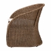 bali & pari Kintamani Bohemian Greywashed Rattan Accent Chair - Kintamani-Grey/Rattan-CC