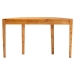 bali & pari Jihan Modern and Contemporary Natural Real Burl Wood Half-Moon Large Console Table - KL-1594-Natural Burl Op1-Mina-Console Table-BOXED