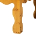 bali & pari Huxley Modern and Contemporary Natural Real Burl Wood Coffee Table - KL-1597-Natural Burl Op1-Randy-CT-BOXED