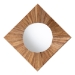 bali & pari Mosa Bohemian Pealed Grasscloth Accent Mirror - Mosa-Pealed Waterhyachinth-Mosaic-Mirror