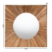 bali & pari Mosa Bohemian Pealed Grasscloth Accent Mirror - Mosa-Pealed Waterhyachinth-Mosaic-Mirror