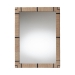 bali & pari Mirai Bohemian Woven Grasscloth Rectangle Accent Mirror