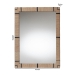 bali & pari Mirai Bohemian Woven Grasscloth Rectangle Accent Mirror - Grasscloth Mendong Black-Rectangle-Mirror