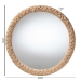 bali & pari Shara Coastal Braided Rope Accent Mirror - Natural Rope-Round Braided Rope-Mirror