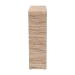 bali & pari Lucy Bohemian Woven Grasscloth Bookshelf - Lucy-Natural Woven Grasscloth-Bookshelf