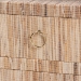 bali & pari Paine Bohemian Woven Grasscloth 2-Drawer Nightstand - Paine-Natural Woven Grasscloth-NS