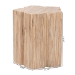 bali & pari Janeth Bohemian Woven Grasscloth End Table - Natural Woven Grasscloth-Polygon-ET