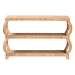 bali & pari Dalida Bohemian Natural Rattan 3-Tier Console Table - WS104-Natural Rattan-Console Table